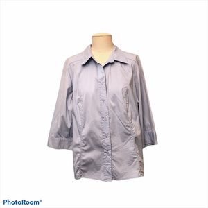 Avenue blue classic fit button down size 18/20